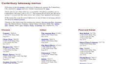 Desktop Screenshot of menus.fivegeeks.net